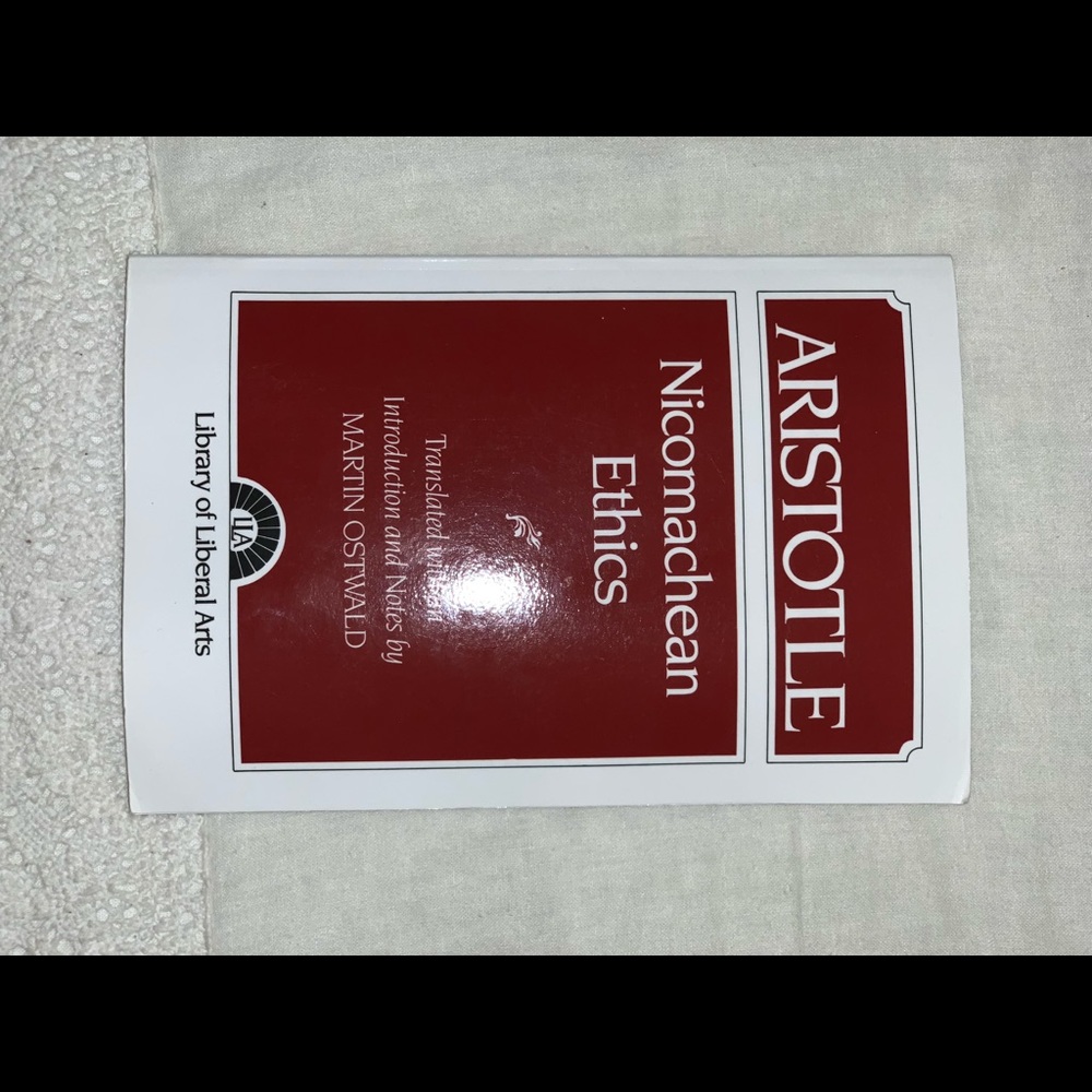 Aristotle’s Nicomachean Ethics